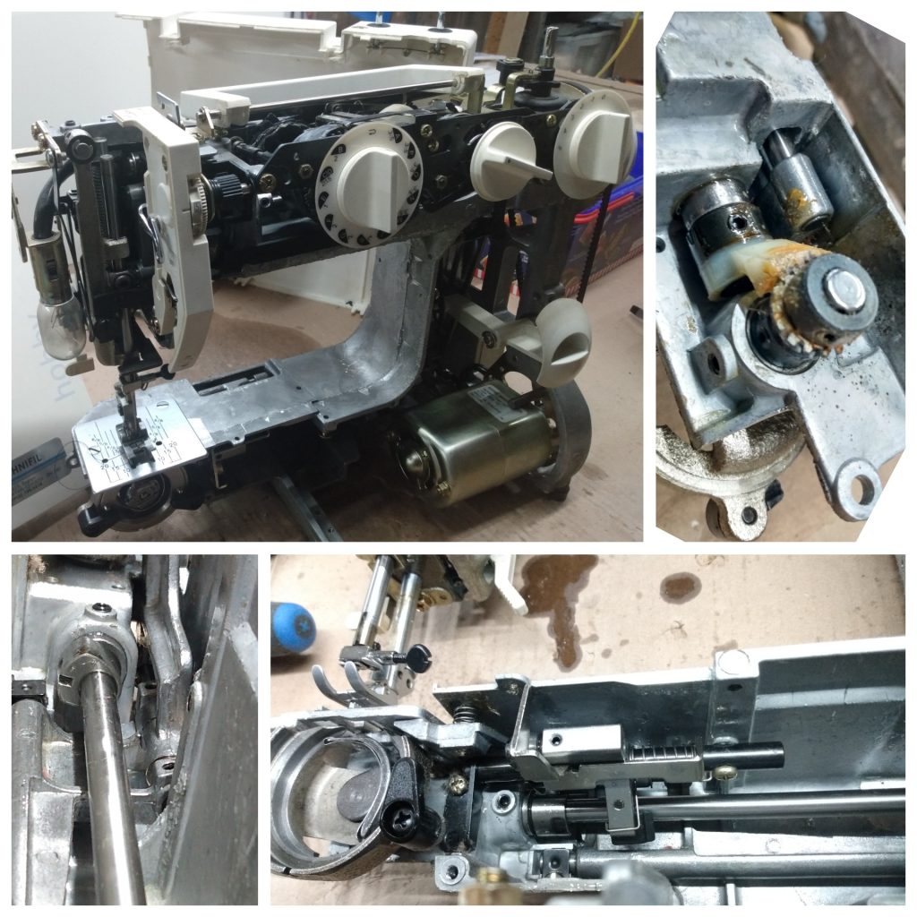 Réparation de machine à coudre